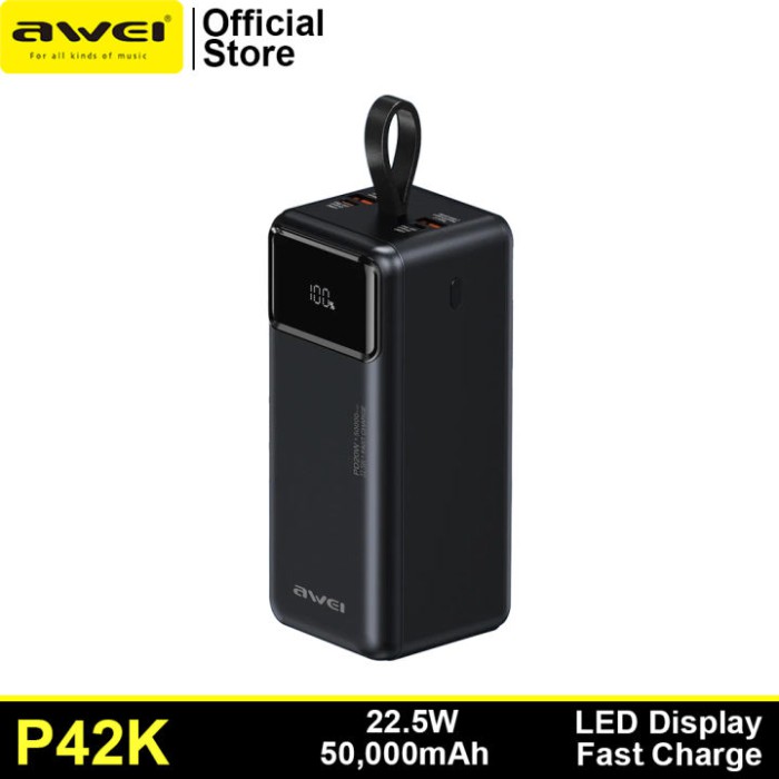 Awei P42K Power Bank - 50000mAh