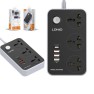 LDNIO SC3412 3 AC Outlets Universal Power Strip