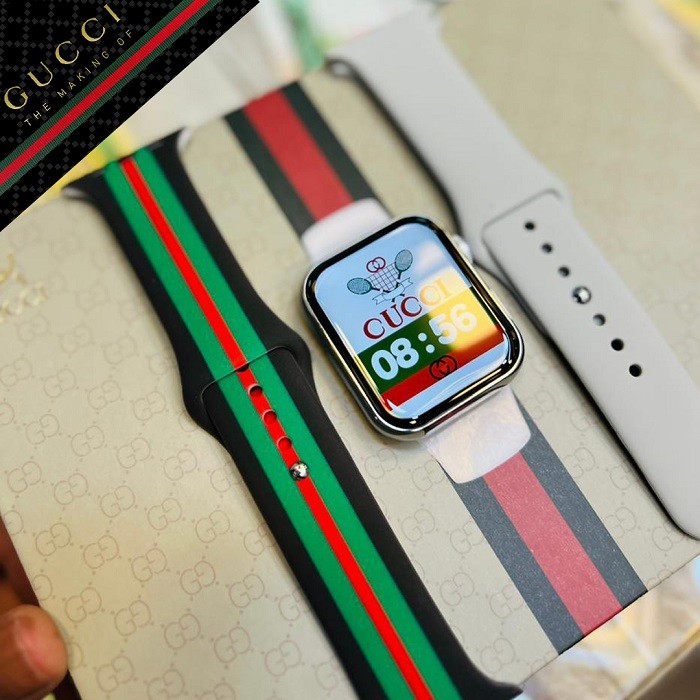 Cucci Smart Watch Apple Watch Series 8 Clone - Rainbow Gadget