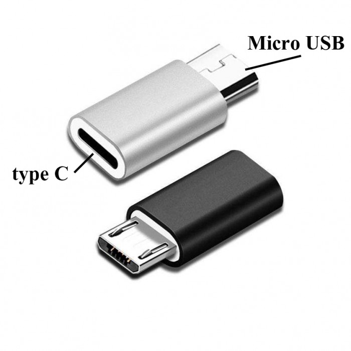 Bewijzen Statistisch flauw Type C to Micro USB Converter Type C Female to Micro USB Male Adapter -  Rainbow Gadget