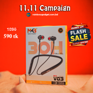 MKB V03 Magnetic Waterproof ENC Wireless Neckband